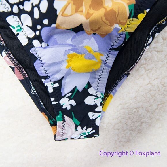 NEW Set! Rhythm x Free People Rio Fields Knot Front Bikini, size M - Picture 5 of 14